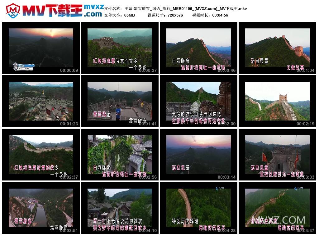 王婧-霜雪雕窗_国语_流行_MEB01196